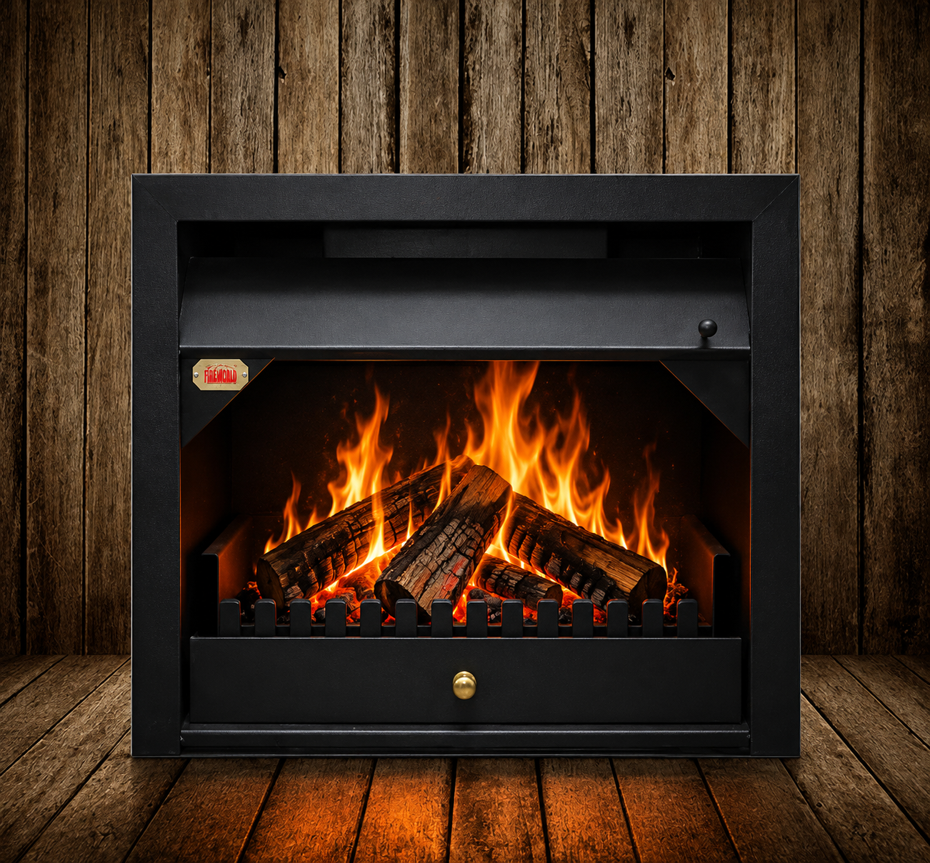 1000 Built-in Fireplace