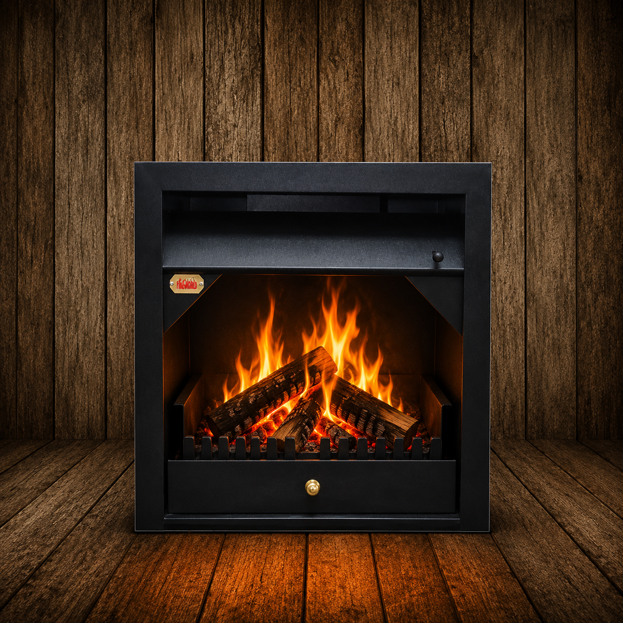 600 Built-in Fireplace