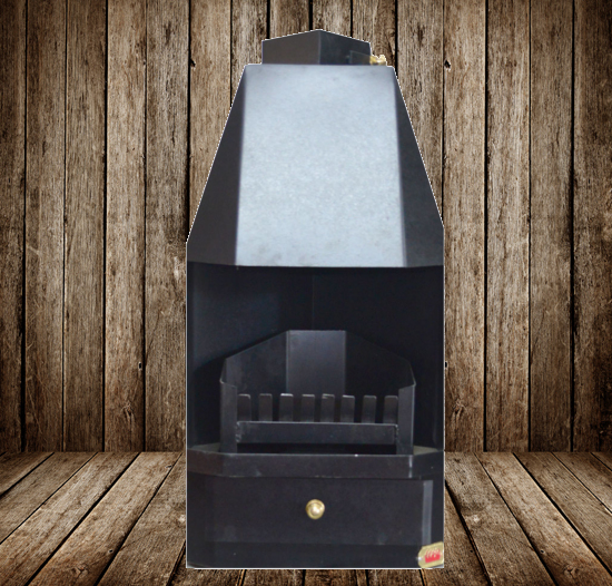600 Corner Fireplace